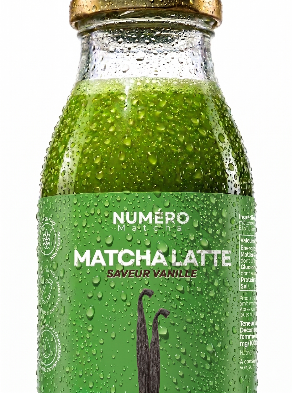 Matcha Latte Vanille - Prêt à boire