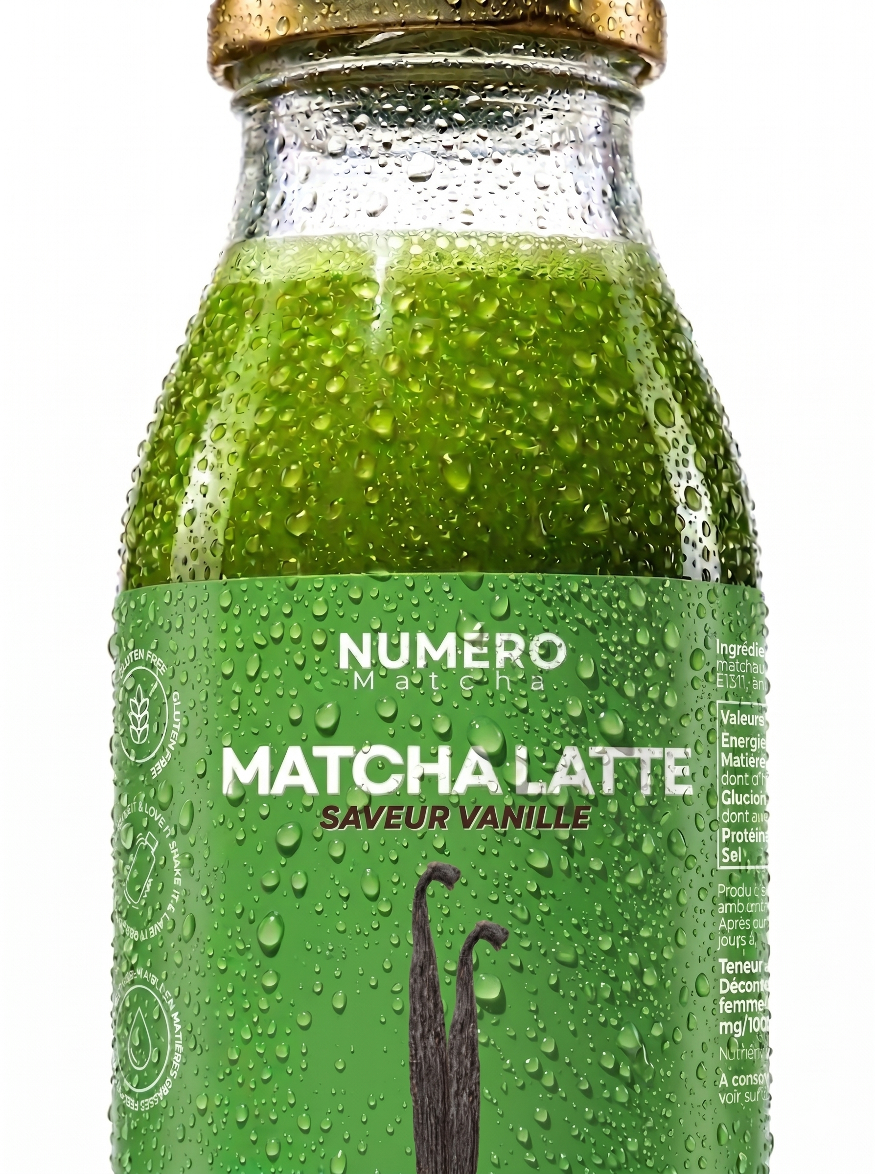 Matcha Latte Vanille - Prêt à boire