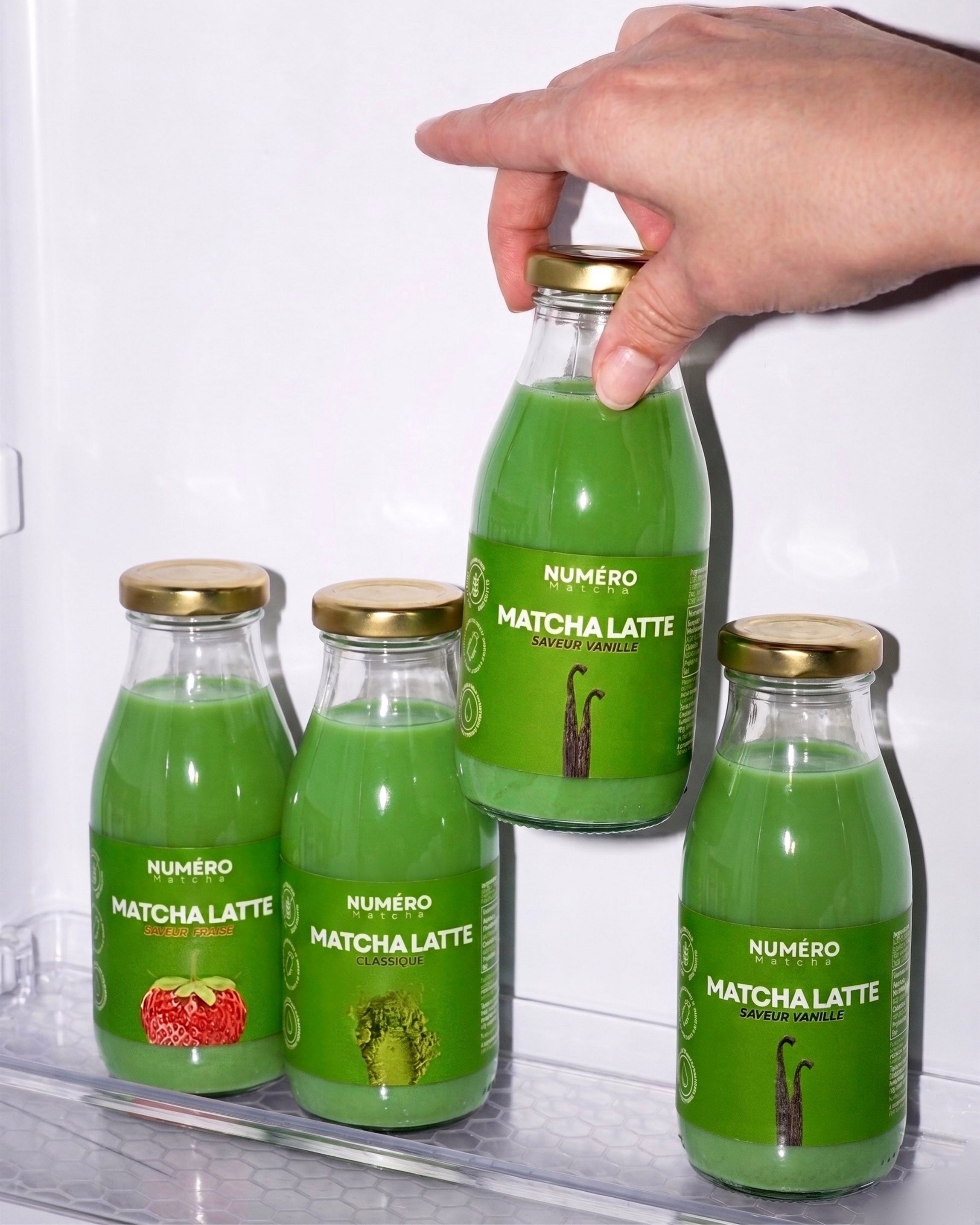 Votre pack de 12 Matcha Latte sur mesure